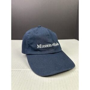 Mizzen+Main Baseball‎ Cap Navy Adjustable Strapback Cotton Logo Preppy Hat